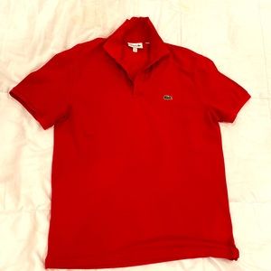 Men’s Lacoste Polo shirt (Slim Fit) Fuchsia
